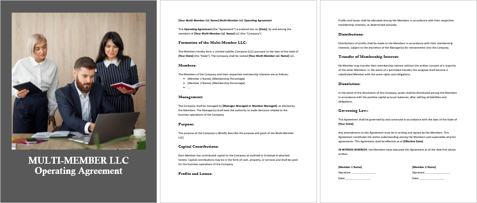 Multi-Member-LLC-Operating-Agreement-Image