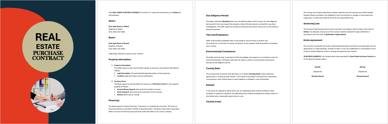 Real-Estate-Purchase-Contract