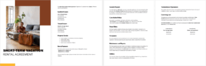 Short-Term Vacation Rental Agreement