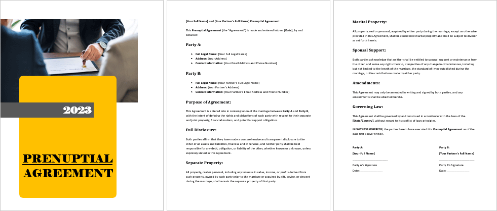 Standard-Prenuptial-Agreement-Image