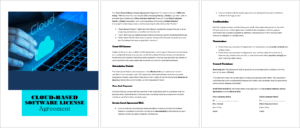 Cloud-Based Software License Agreement