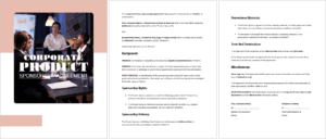 Corporate Product Sponsorship Agreement