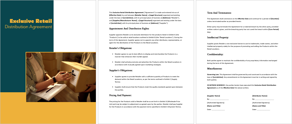 Exclusive-Retail-Distribution-Agreement-Image