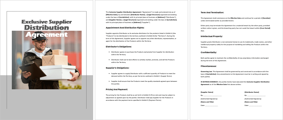 Exclusive-Supplier-Distribution-Agreement-Image