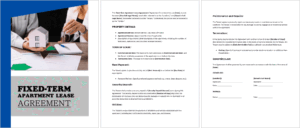 Fixed-Term Apartment Lease Agreement
