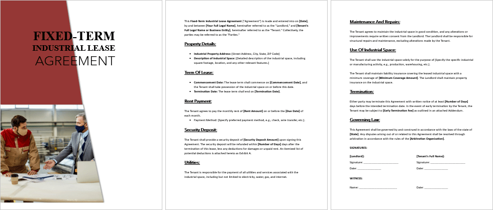 Fixed-Term-Industrial-Lease-Agreement-Image