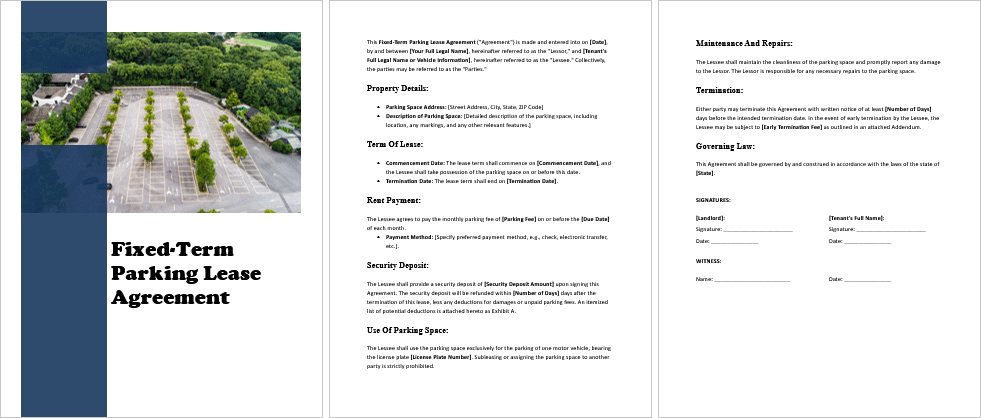 Fixed-Term-Parking-Lease-Agreement-Image