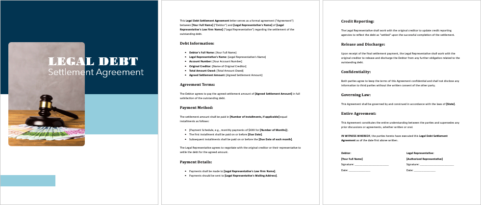 Legal-Debt-Settlement-Agreement-Image