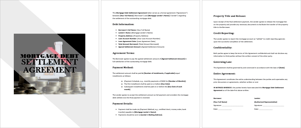 Mortgage-Debt-Settlement-Agreement-Image