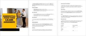 Residential Fixed-Term Lease Agreement