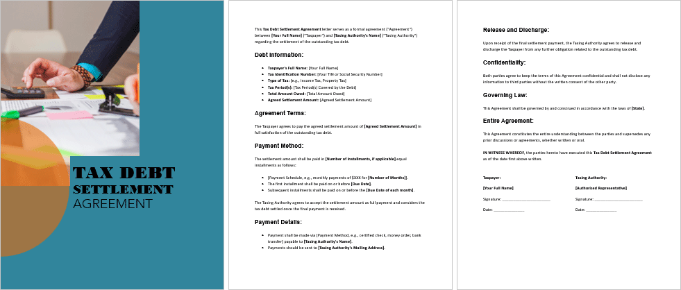 Tax-Debt-Settlement-Agreement-Image