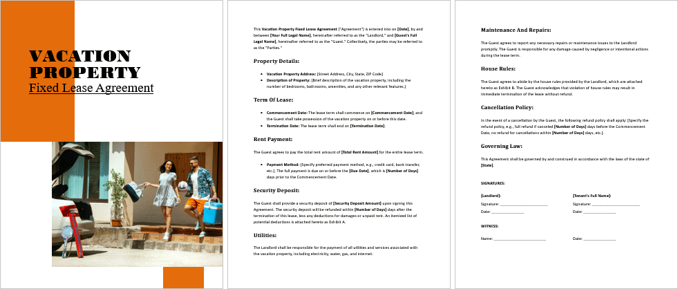 Vacation-Property-Fixed-Lease-Agreement-Image
