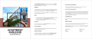 Apartment Sublease Agreement