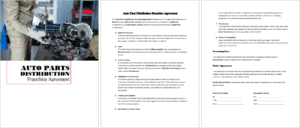 Auto Parts Distribution Franchise Agreement