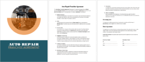 Auto Repair Franchise Agreement