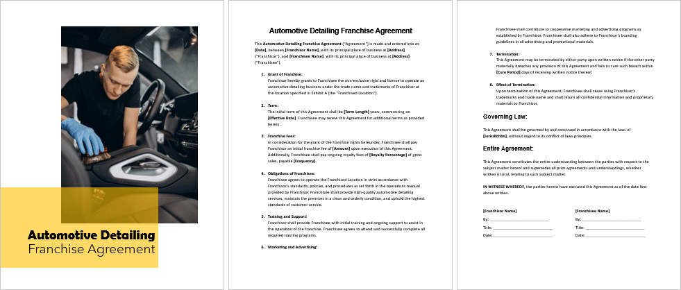 Automotive-Detailing-Franchise-Agreement-Image