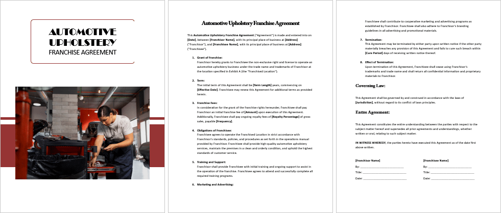 Automotive-Upholstery-Franchise-Agreement-Image