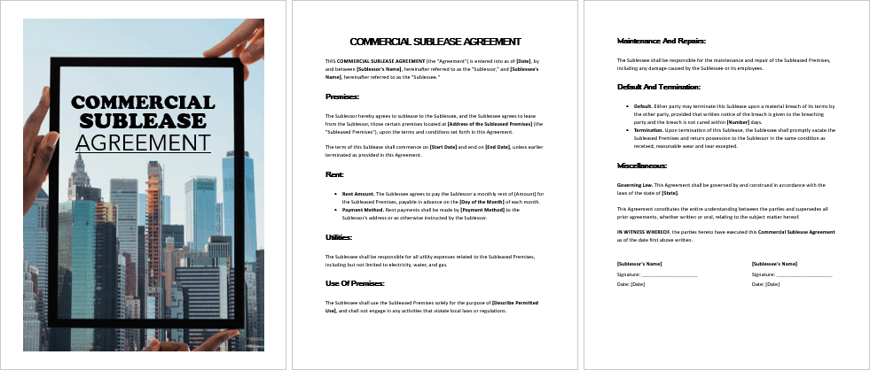 Commercial-Sublease-Agreement-Image
