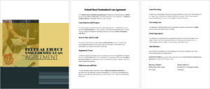 Federal Direct Unsubsidized Loan Agreement