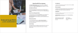 Federal Grad PLUS Loan Agreement