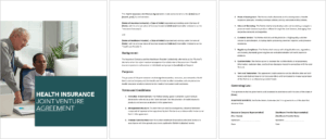 Health Insurance Joint Venture Agreement
