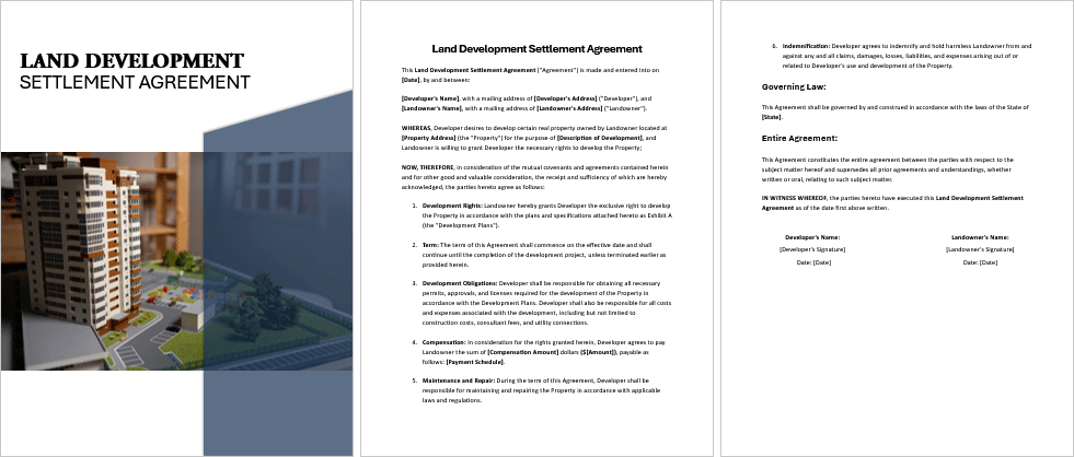 Land-Development-Settlement-Agreement-Image