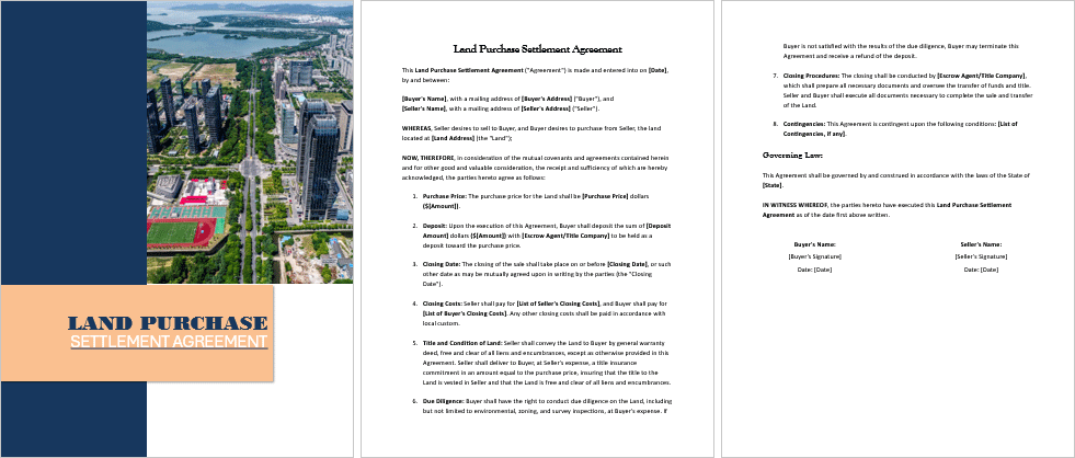 Land-Purchase-Settlement-Agreement-Image