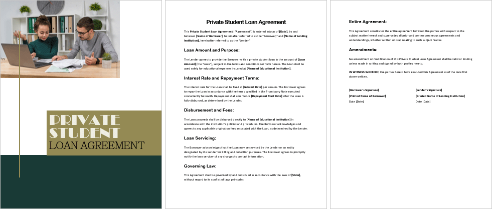 Private-Student-Loan-Agreement-Image