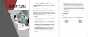 Property Sale Settlement Agreement