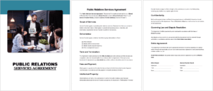 Public Relations Services Agreement