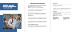Public Service Loan Forgiveness Agreement