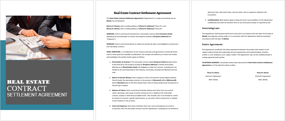 Real-Estate-Contract-Settlement-Agreement-Image