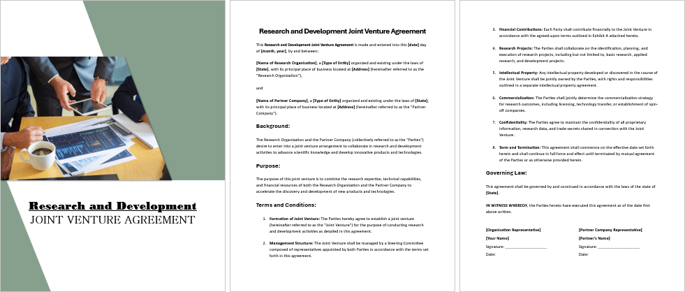 Research-and-Development-Joint-Venture-Agreement-Image