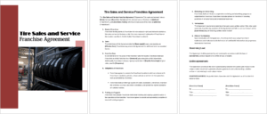 Tire Sales and Service Franchise Agreement
