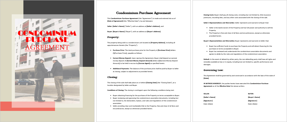 Condominium-Purchase-Agreement-Image