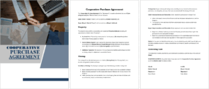Cooperative Purchase Agreement