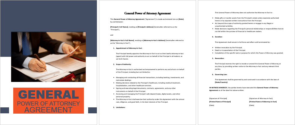 General-Power-of-Attorney-Agreement-Image