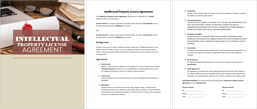 Intellectual-Property-License-Agreement-Image