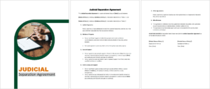 Judicial Separation Agreement