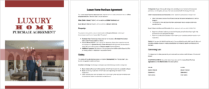Luxury Home Purchase Agreement