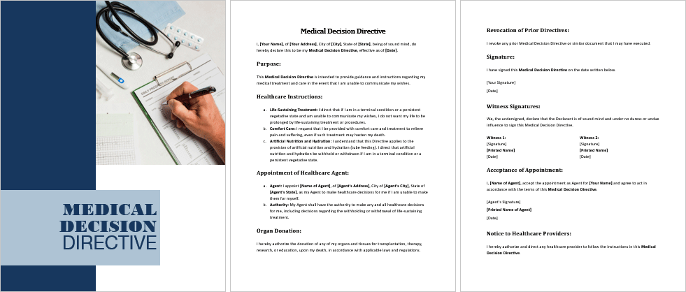 Medical-Decision-Directive-Image