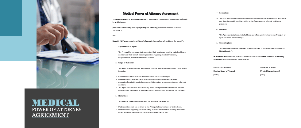 Medical-Power-of-Attorney-Agreement-Image