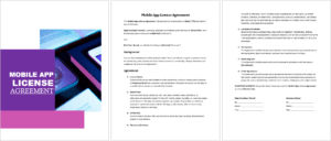 Mobile App License Agreement