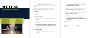 Mutual Separation Agreement