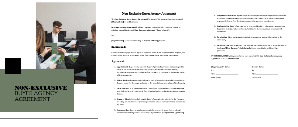 Non-Exclusive-Buyer-Agency-Agreement-Image