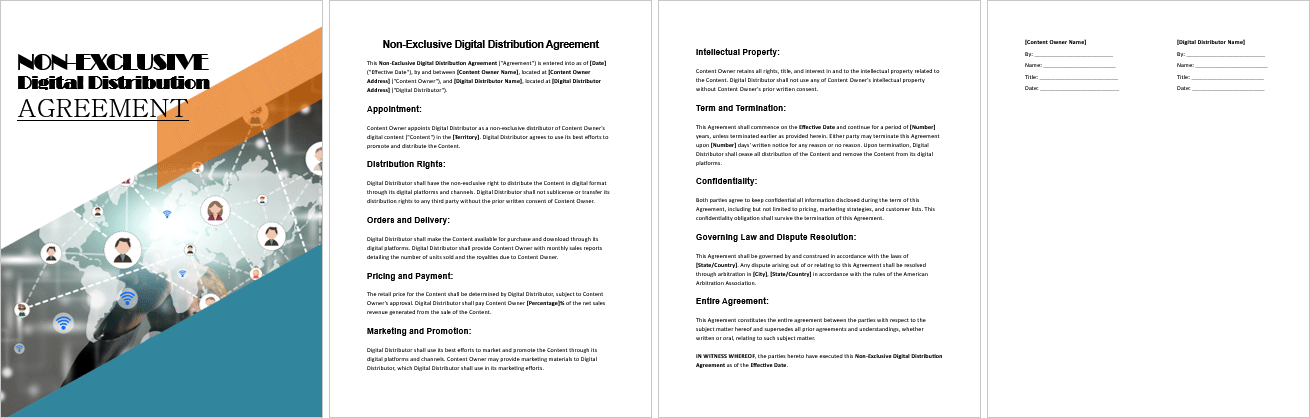 Non-Exclusive-Digital-Distribution-Agreement-Image