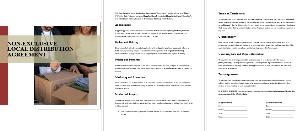 Non-Exclusive-Local-Distribution-Agreement-Image