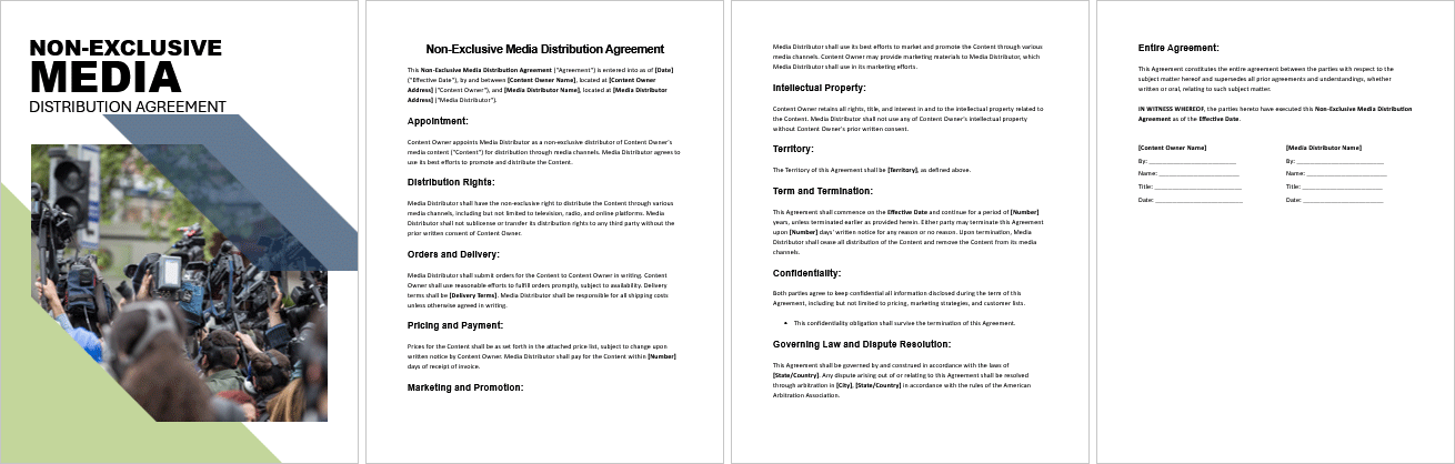 Non-Exclusive-Media-Distribution-Agreement-Image
