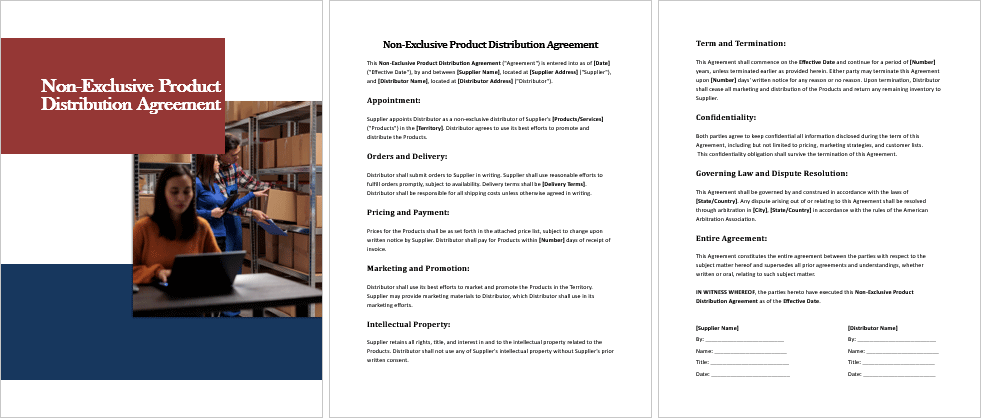 Non-Exclusive-Product-Distribution-Agreement-Image