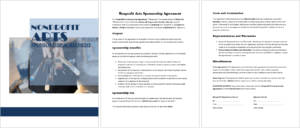 Nonprofit Arts Sponsorship Agreement